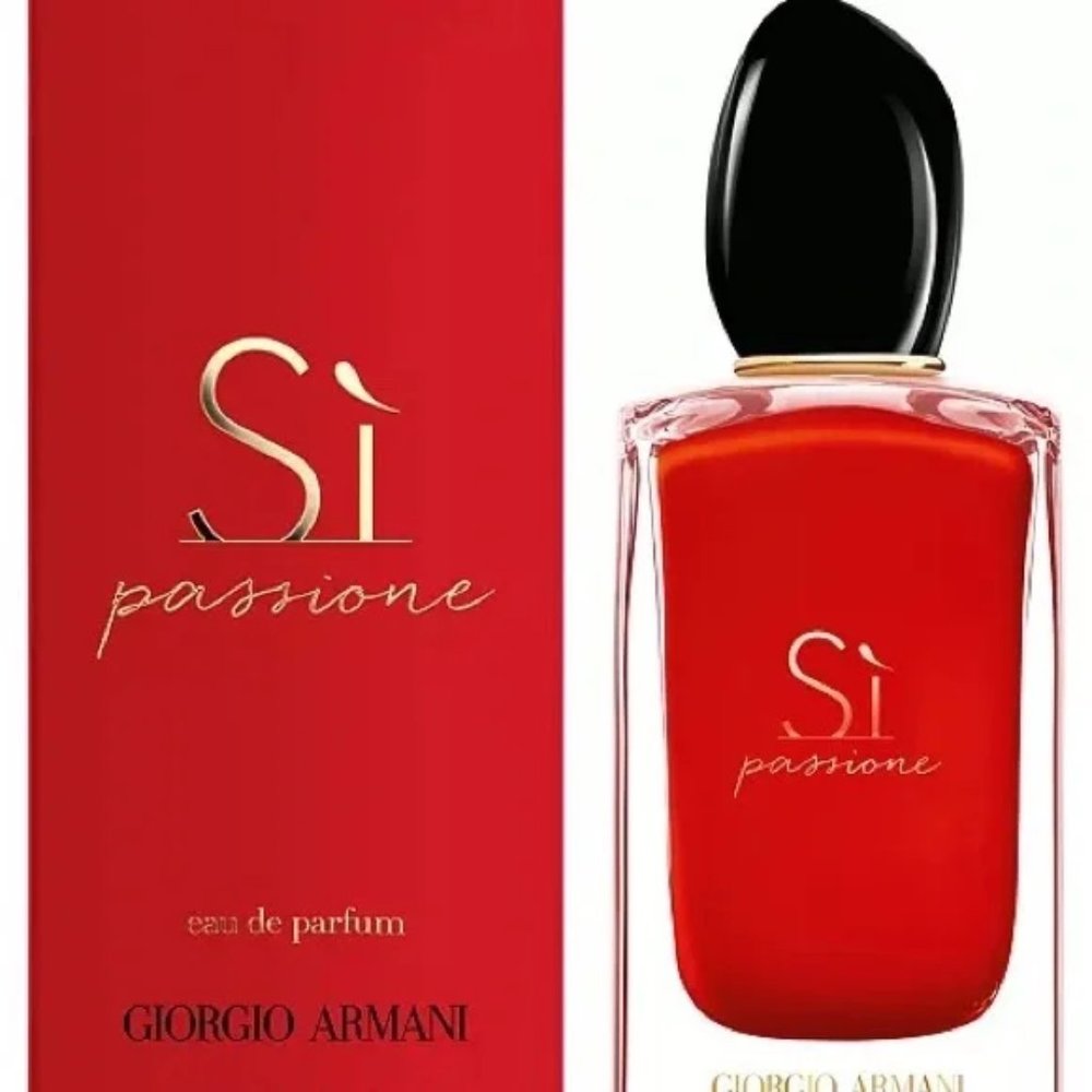 NWT Giorgio Armani Si Passione Eau de Parfum Spray, 3.4-oz. NIB, shrink wrapped